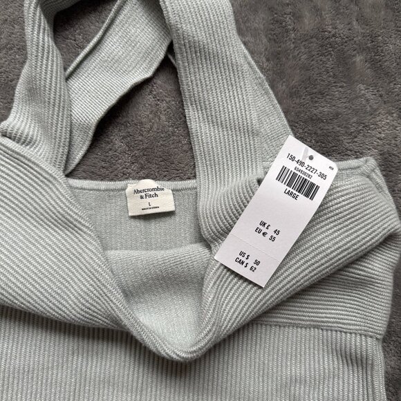 NWT Abercrombie & Fitch Ottoman Cross-Back Tank - Picture 2 of 3